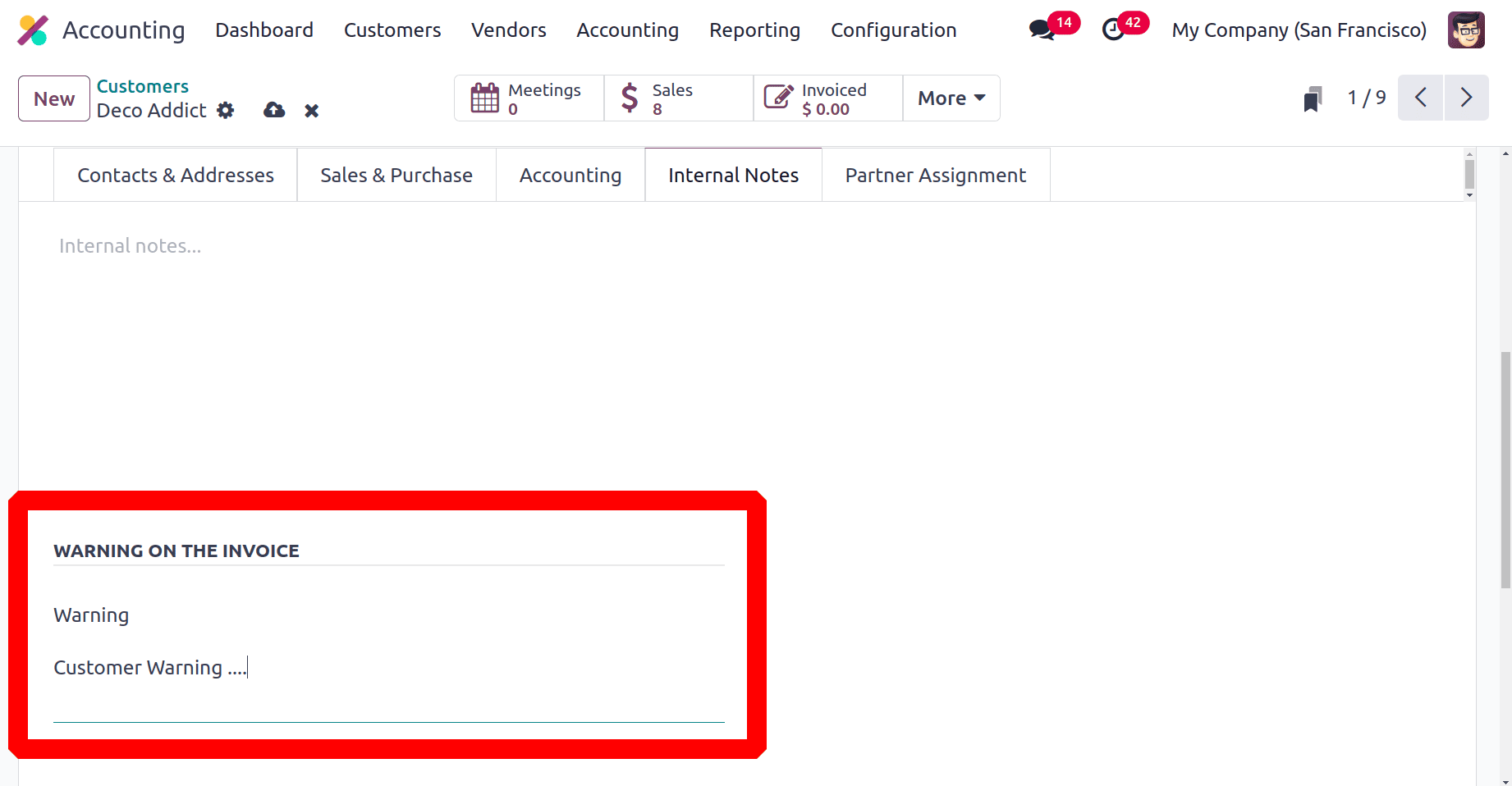 How to Manage Customer Invoices in a Business with Odoo 18 Accounting-cybrosys